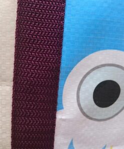 EcoJeannie 1 Pack Super Strong X-Large Laminated Woven Reusable Shopping Tote Bag (Avail: Set of 1,2,3,4,5 Bags), Free Standing, Recycled Plastic w/Bottom Board & Reinforced Nylon Handle - WT0001 1 Bag 28 71Sxxe6yXCL