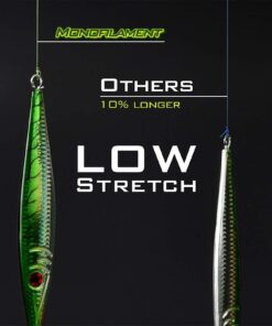 KastKing World's Premium Monofilament Fishing Line - Paralleled Roll Track - Strong and Abrasion Resistant Mono Line - Superior Nylon Material Fishing Line - 2015 ICAST Award Winning Manufacturer 300Yds/4LB Black Mamba 16 71SygsNCNVL