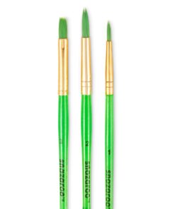 Snazaroo Green Starter Brushes - Set of 3 13 71T DL691qL