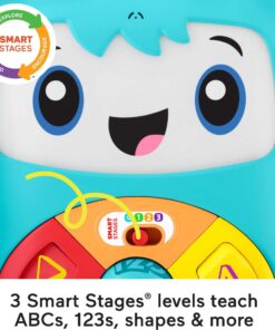 Fisher-Price Learning Toy Dance & Groove Rockit With Interactive Music Lights And Phrases For Infants And Toddlers 16 71T EhFhLNL 1