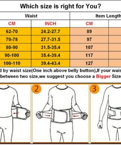 Alternative view of VENUZOR Waist Trainer Belt for Women - Waist Cincher Trimmer - Slimming Body Shaper Belt - Sport Girdle Belt (UP Graded) Black Small