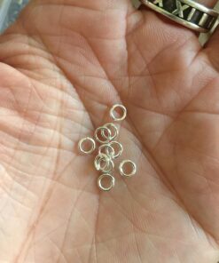 PH PandaHall Iron Open Jump Ring, 3300Pcs 6 Colors Unsoldered O Rings 4mm 21-Gauge Metal Jewelry Connector with Opener Tool for Earring Bracelet Neckalce Jewelry Craft 6 Colors-3300pcs 37 71T0f0FYcmL