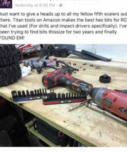 Titan Tools 16038 13-Piece Metric Impact Grade Hex Bit Set 15 71T2M6ZCRtL