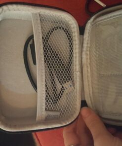 Lacdo Hard Drive Carrying Case for Seagate Portable Expansion Seagate Backup Plus Slim One Touch 1TB 2TB 3TB 4TB 5TB Portable External Hard Drive USB 3.0 2.5 Inch HDD EVA Shockproof Travel Bag, Black 42 71T2id5zMsL