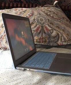 MOSISO Compatible with MacBook Air 13 inch Case (Models: A1369 & A1466, Older Version 2010-2017 Release), Protective Plastic Hard Shell Case & Keyboard Cover & Screen Protector, Airy Blue 49 71T2wwtoP4L