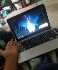 ASUS C201PA-DS02 11.6-Inch Laptop (Navy Blue) Chromebook only Navy Blue 78 71T4LQ1PixL