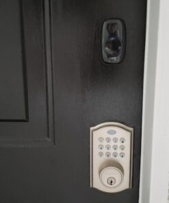 SadoTech Wireless Doorbells for Home, Apartments, Businesses, Classrooms, etc. - 1 Door Bell Ringer & 1 Plug-In Chime Receiver, Battery Operated, Easy-to-Use, Wireless Doorbell w/LED Flash, Black 49 71T5ukYRpFL 1