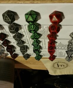 Q-Workshop: Elven Dice Bag in Linen (Elvish) 5 71T60YTAVRL