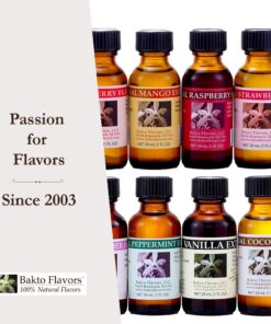 Bakto Flavors - Natural Flavors & Extracts - PICK YOUR OWN FLAVORS - Box of 5 (1 OZ Bottles) 19 71T6iZs9tZL