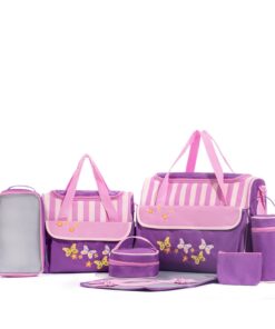 Alternative view of SOHO Collections, 10 Pieces Diaper Bag Set Butteries Meadows