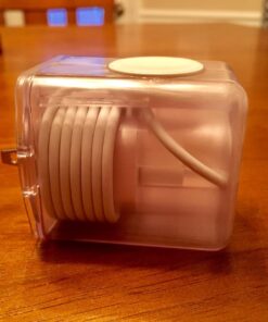 Helix Charging Dock Housing for Your Apple Watch Charger and Cable (Clear) Clear 18 71T7WJ3jFqL