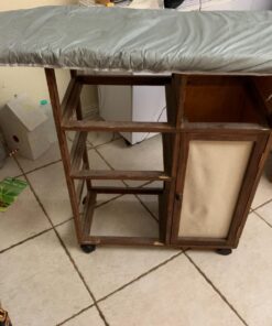 Epica Ironing Board Cover and Pad - Standard Size 15x54 Padded Ironing Board Covers, Heat Reflective Coating, Elastic Edge, Thick Pads, Scorch & Stain Resistant Iron Board Cover with Padding Grey Gray 42 71T8gCvgFoL 2