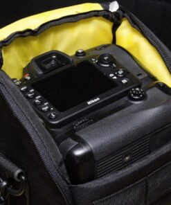 Ape Case ACPROLC18 Professional Large Lens Case, Black/Yellow 39 71T8qqbyKJL