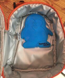 Fit & Fresh Cool Coolers Kids Lunch Box Ice Packs, Slim Ice Packs for Lunch Bags, Lunch Ice Packs Reusable-Multicolored 4 Pack (Penguin) Penguin 39 71T9AJ gnwL 1