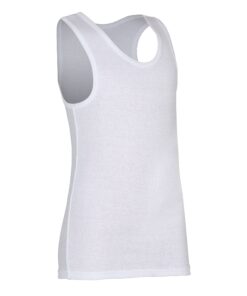 Alternative view of Fruit of the Loom Boys' Eversoft Cotton Undershirts, T Shirts & Tank Tops Tank Top Medium Tank - Boys - 5 Pack - White