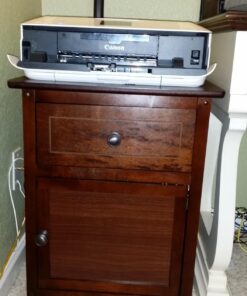 Winsome Wood Eugene Accent Table, Walnut FURNITURE 74 71TAkxIe3L