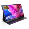 InnoView Portable Monitor, 15.6 Inch FHD 1080P HDMI USB C Second External Monitor for Laptop, Desktop, MacBook, Phones, Tablet, PS5/4, Xbox, Switch, Built-in Speaker with Protective Case 15.6'' FHD Classic Black