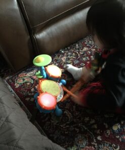 VTech KidiBeats Kids Drum Set, Orange Standard Packaging 36 71TCFuQ5ezL