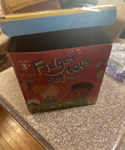 PP PHIMOTA Sensory Toys Set 55 Pack, Stress Relief Fidget Hand Toys for Adults and Kids, Sensory Fidget and Squeeze Widget for Relaxing Therapy - Perfect for ADHD Add Anxiety Autism 28 71TCPTWojDL