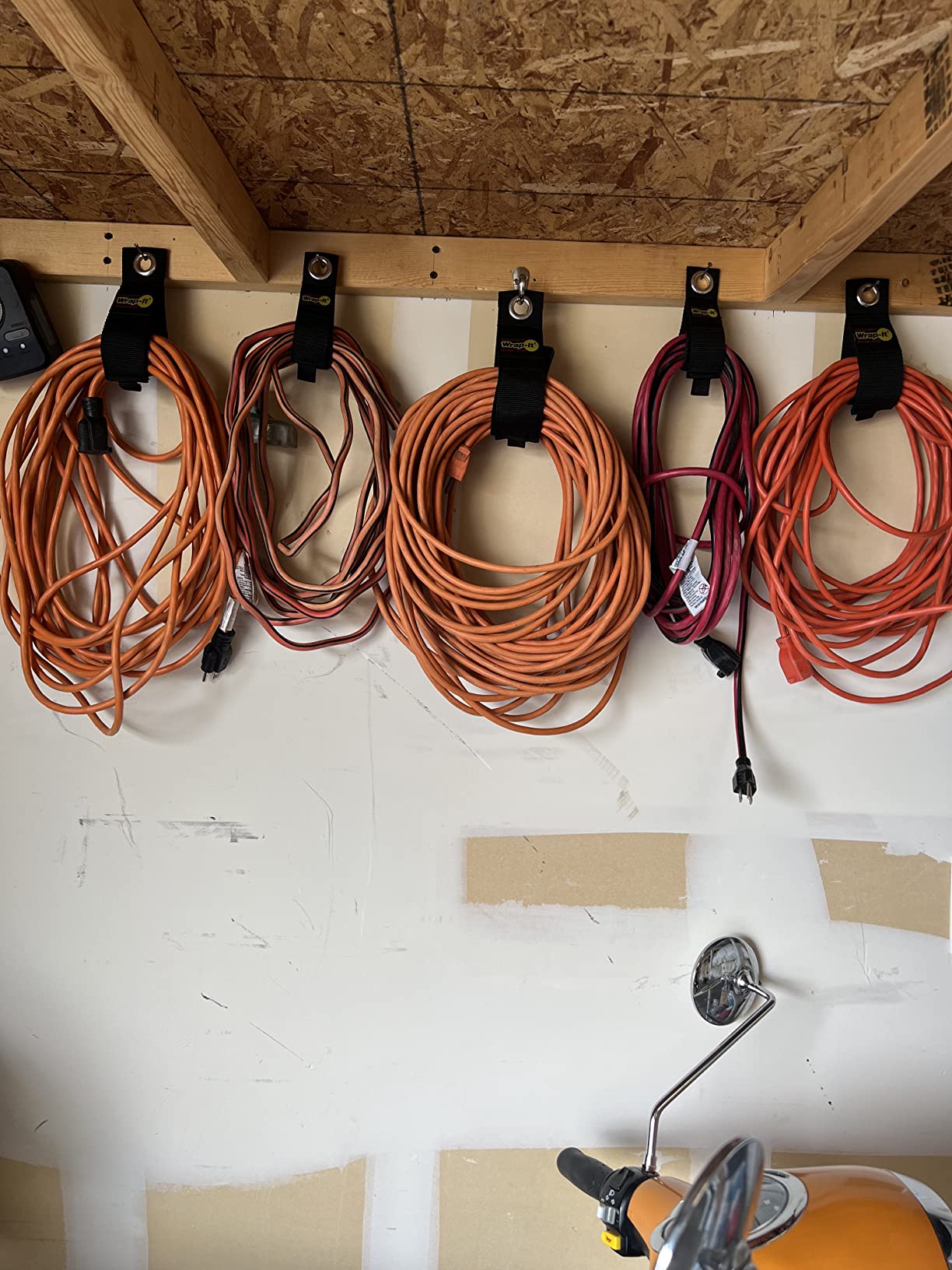 Heavy-Duty Wrap-It Storage Straps (Assorted 6 Pack) - Extension Cord Holder, Stocking Stuffers for Men, RV Accessories, Workshop and Garage Organizers and Storage Assorted 6-Pack Black 29 Heavy-Duty Wrap-It Storage Straps (Assorted 6 Pack) - Extension Cord Holder, Stocking Stuffers for Men, RV Accessories, Workshop and Garage Organizers and Storage Assorted 6-Pack Black - Image 29