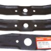 72531-VE2-020, 72511-VE1-020, 72511-VG4-K00 Genuine Honda OEM Complete Mower 3 Blade Set (Upper, Lower, and Optional Mulching Blade) for Honda Mowers HRB215, HRB216, HRB217, HRM215, HRR216, HRS216, HRT216, HRZ216