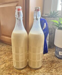 Bormioli Rocco Moresca Bottle, 33.75 oz, Clear, Twin 18 71TEb4tBbRL