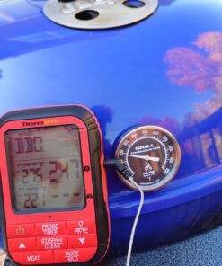 Tel-Tru BQ300 Barbecue Thermometer, 3 inch Black dial with Zones, 4 inch stem, 100/500 Degrees F 41 71TG6qCgeCL