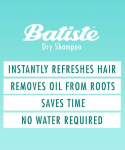 Batiste Dry Shampoo, Original Fragrance, 6.73 Fl Oz,Pack of 3 6.73 Fl Oz (Pack of 3) 47 71TGgl7v8L