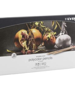 Lyra Rembrandt Polycolor Colored Pencils - 72 Professional Colored Pencils for Artists and Students - Vibrant Smooth Colored Pencils for Drawing Coloring Sketching Portraiture and More 72 Assorted Colors