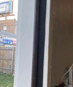 MAGZO Weather Stripping Door Seal, 1/2 Inch Wide X 1/8 Inch Thick Adhesive Foam Tape Soundproof Weatherstripping for Windows, 3 Rolls Total 50FT Black 1/2in * 1/8in * 50FT 47 71TIJMK9l3L