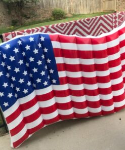 BigMouth Inc BMPF-AF Inflatable Giant Waving American Flag Pool Float 24 71TIYhldKWL