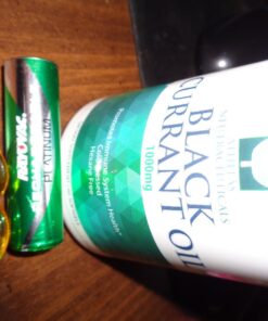 Black Currant Oil 1000mg - Cold Pressed - Hexane Free - High in GLA - Supports Healthy Hair, Skin, and Nails - Assists Menstrual Cycle - Premium Black Currant Seed Oil Softgel Supplement 18 71TK3QfR3jL