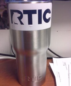 RTIC 30 oz Insulated Tumbler Stainless Steel Coffee Travel Mug with Lid, Spill Proof, Hot Beverage and Cold, Portable Thermal Cup for Car, Camping 30 Ounce (Pack of 1) 48 71TKGqlxdqL