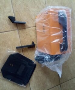 Goplus 110V MIG 130 Welder Flux Core Welding Machine, No Gas Welding Machine with Electrode Holder Face Shield (Orange) 62 71TKLo7EDxL