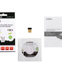 Edimax EW-7811Un 150Mbps 11n Wi-Fi USB Adapter, Nano Size Lets You Plug it and Forget it, Ideal for Raspberry Pi / Pi2, Supports Windows, Mac OS, Linux (Black/Gold) 24 71TKs8CISZL