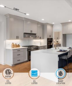 TORCHSTAR 6 Inch Slim Recessed Lighting with Junction Box, Basic Series Ultra Thin LED Recessed Light 5000K Daylight, 12W 1000LM Dimmable LED Downlight, ETL & Energy Star, Pack of 6 Daylight (5000K) 32 71TLB4wA5L 1