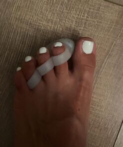 Dr. Frederick's Original Hammer Toe Gels - 4pcs - Hammer Toe Support Crest for Women & Men - Joint Realign - Cushion, Support & Temporary Splint - Crooked, Claw, Diabetic Toe Brace - 3 Loop Design 3 Loops 36 71TLJ8tbAXL