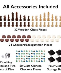 Mainstreet Classics Broadway 5-in-1 Combo Board Game Set 20 71TLQgy13uL