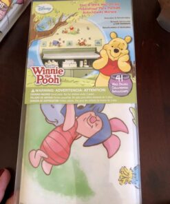 RoomMates RMK1630SCS Winnie The Pooh Peel and Stick Wall Decals 10 inch x 18 inch 25 71TML6m3JHL