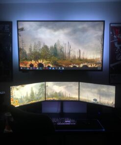 Nexillumi LED Strip Lights 6.56ft TV LED Backlight for 24 Inch-60 Inch TV RGB LED Strip USB Powered, APP Control Sync to Music, Bias Lighting, 5050 RGB for Mirror, PC, Android iOS 68 71TMMgxUY4L