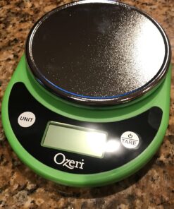 Ozeri Pronto Digital Multifunction Kitchen and Food Scale, Black on Lime 33 71TO4SQowjL