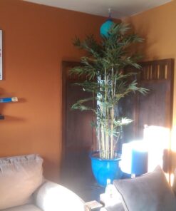 Nearly Natural 5179 5ft. Bambusa Bamboo Silk Tree, 60in. , Green 60 in 48 71TOvwv1ovL