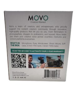 Movo VXR10 Universal Shotgun Mic for Camera - Camera Microphone for DSLR, iPhone and Android Smartphones - Compatible with Canon EOS, Nikon, and Sony Cameras - with Shock Mount, Deadcat Windscreen 33 71TPCExKDpL