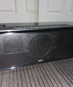 DOSS SoundBox XL Bluetooth Speaker with Subwoofer, 32W Loud Sound with Booming Bass, Dual DSP Technologies, 10H Playtime, USB-C, TWS, 2.1 Sound Channel Home Speaker for Indoor, and Office-Upgraded Black 53 71TPw2EfyHL