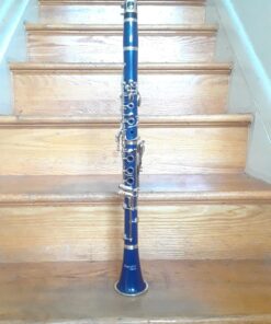 Mendini by Cecillo Bb Clarinet w/Case - Best Beginners Clarinet for Students, Adults and Kids w/Stand, Pocketbook, Mouthpiece and 10 Reeds - Wind & Woodwind Musical Instruments - Blue 20 71TRE3AigDL
