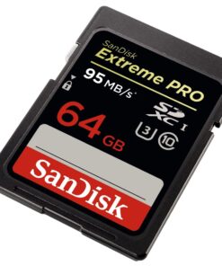 SanDisk Extreme PRO 64GB up to 95MB/s UHS-I/U3 SDXC Flash Memory Card - SDSDXPA-064G-X46 64 GB Standard Packaging 5 71TRW4RIqyL