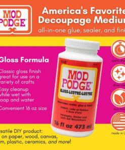 Mod Podge Gloss Waterbase Sealer, Glue (16-Ounce), CS11202 Finish, 16 oz 1 19 71TRreVlQjL