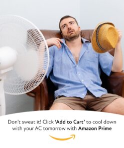 Portable Air Conditioner Hose - AC Hose with 5.9" Diameter, Anti-Clockwise Thread, Length up to 80" - Exhaust Hose for Portable Air Conditioner Vent Compatible with Delonghi & LG Air Conditioner Parts Anti-Clockwise 5.9 inch 24 71TSsCg650L