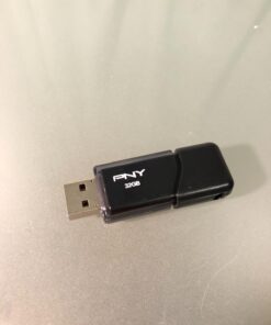PNY Attache USB 2.0 Flash Drive, 32GB/ BLACK (P-FD32GATT03-GE) 33 71TT9iBIHSL