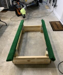 ECOTRIC Watercraft PWC Dolly Boat Jet Ski Stand Storage Trailer Watercraft Cart Watercraft Dolly PWC Dock Slipway Cart Adjustable Bunks W/ 4 Casters and 2 Brakes 1000lb Capacity 45 71TTCQdPwDL